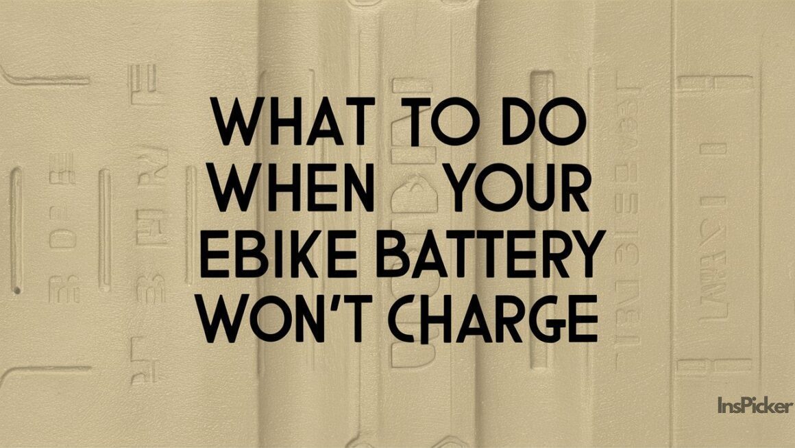 What to Do When Your Ebike Battery Won't Charge