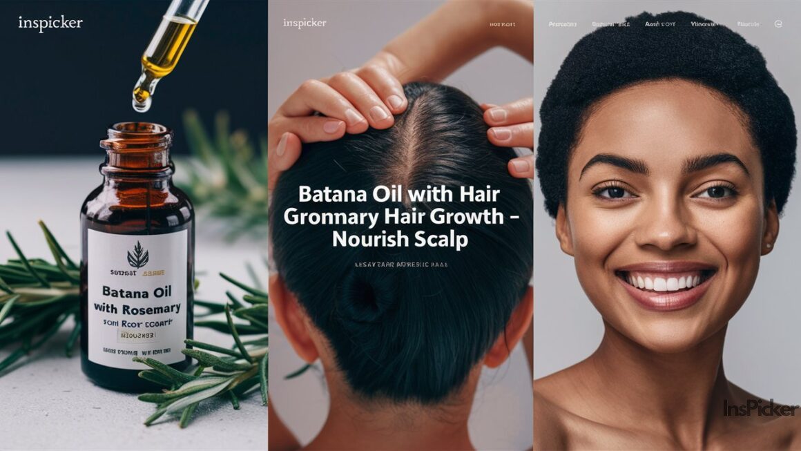 Batana Oil with Rosemary for Hair Growth - Nourish Scalp