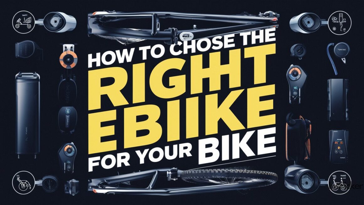 How to Choose the Right Ebike Kit for Your Bike