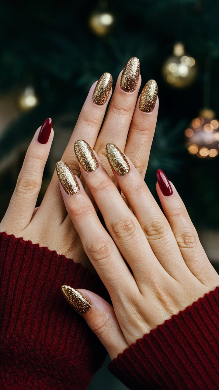 56+ Christmas Nails That Will Make Santa Take a Second Look!