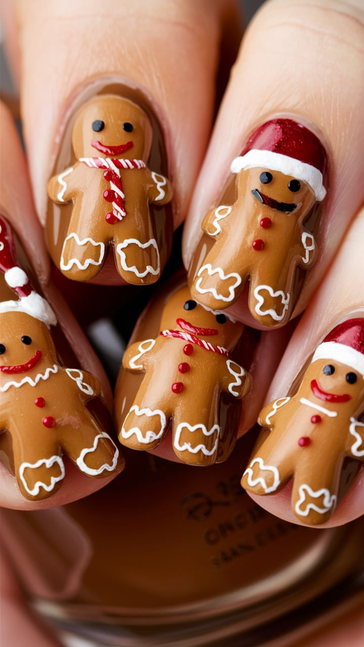56+ Christmas Nails That Will Make Santa Take a Second Look!